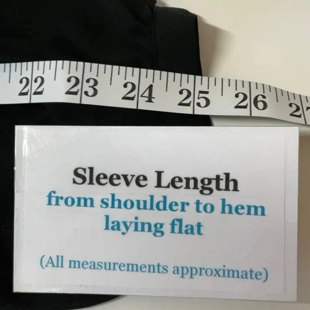 City Chic Black Satin Body with Sheer Long Sleeve Scoop Neck Blouse - Picture 8 of 10